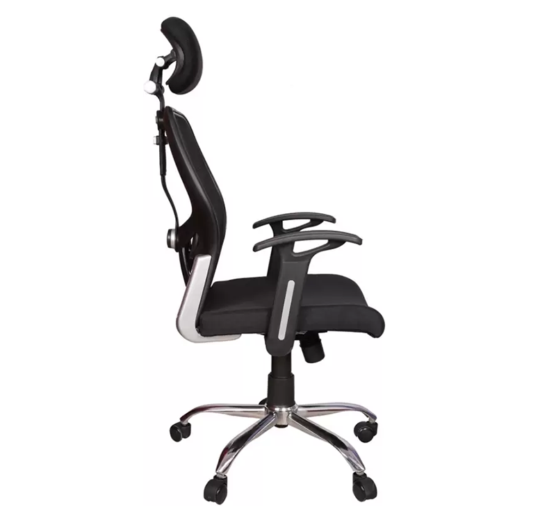 Hunky Matrix High Back Revolving Employee Chair ( Red , Black ) ( DIY )