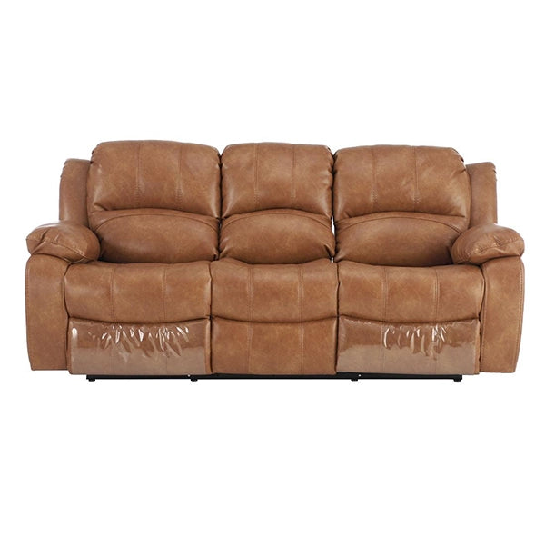 Hunky Premium Nappa Aire leather Manual Recliner Sofa Set
