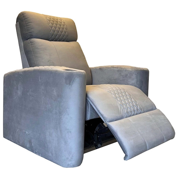 Hunky Motorized Medium Soft Reclining Sofa with Cup Holder