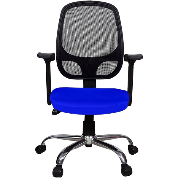 Hunky Medium Back Revolving Mesh Employee Chair with Armrest