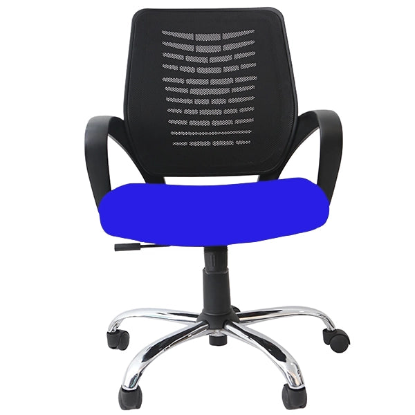 Hunky Ergonomic Low Back Mesh Office Executive Chair with Chrome Base