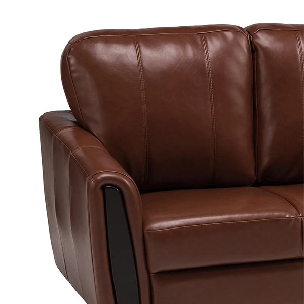 Hunky Premium Leatherette Modern looking 2 Seater Sofa set with PVC Legs