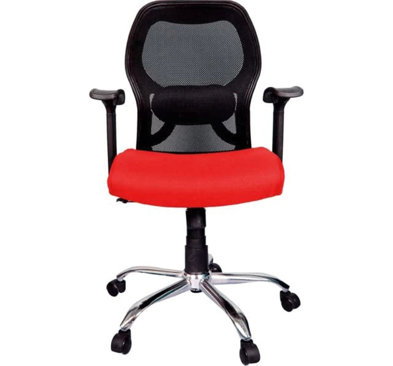 Hunky Matrix Medium Back Revolving Employee Chair With Centre Tilt Mechanism ( DIY ) | 3 Years Warranty