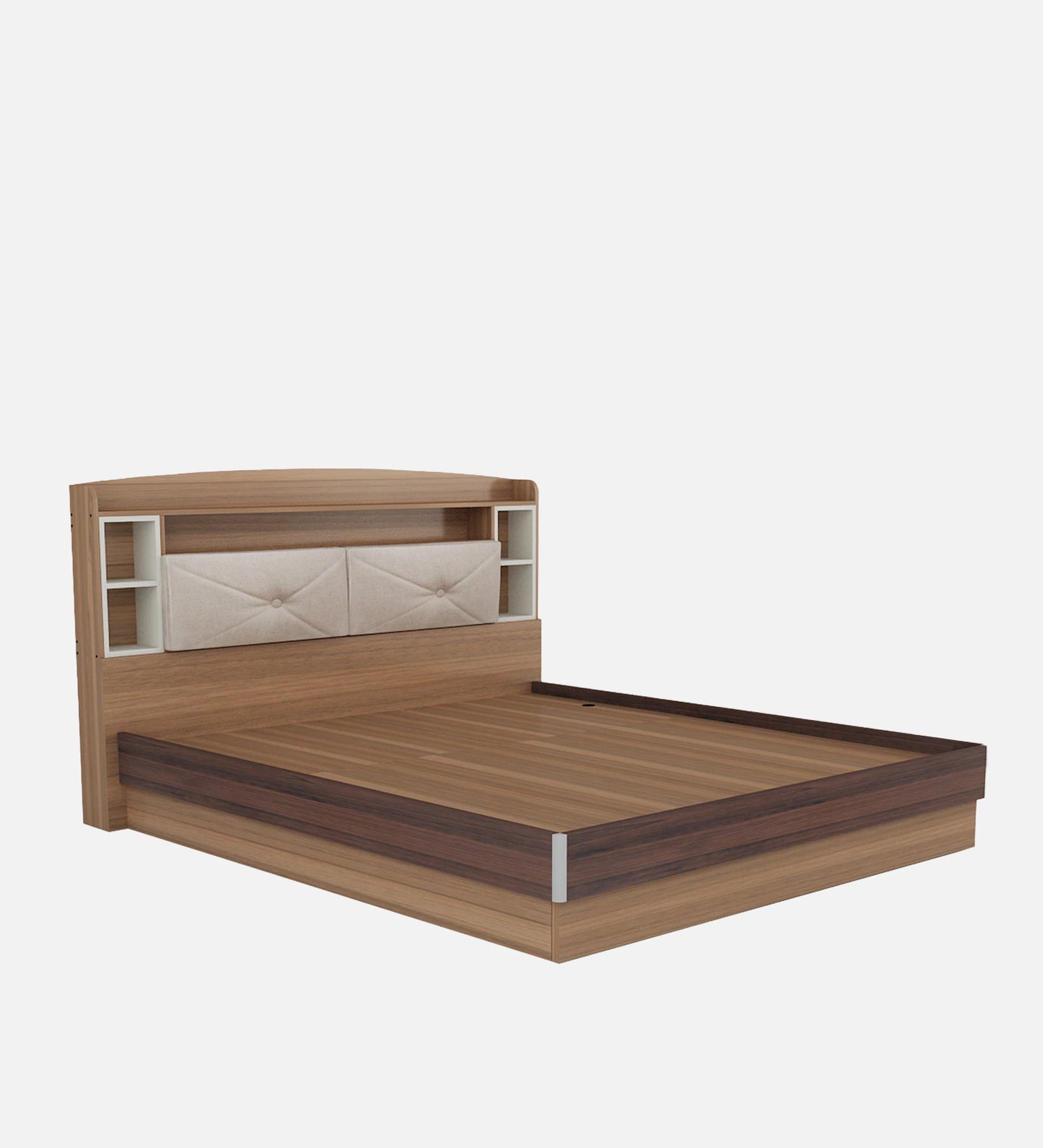 Hunky TeakLift Queen Bed With Hydraulic Storage