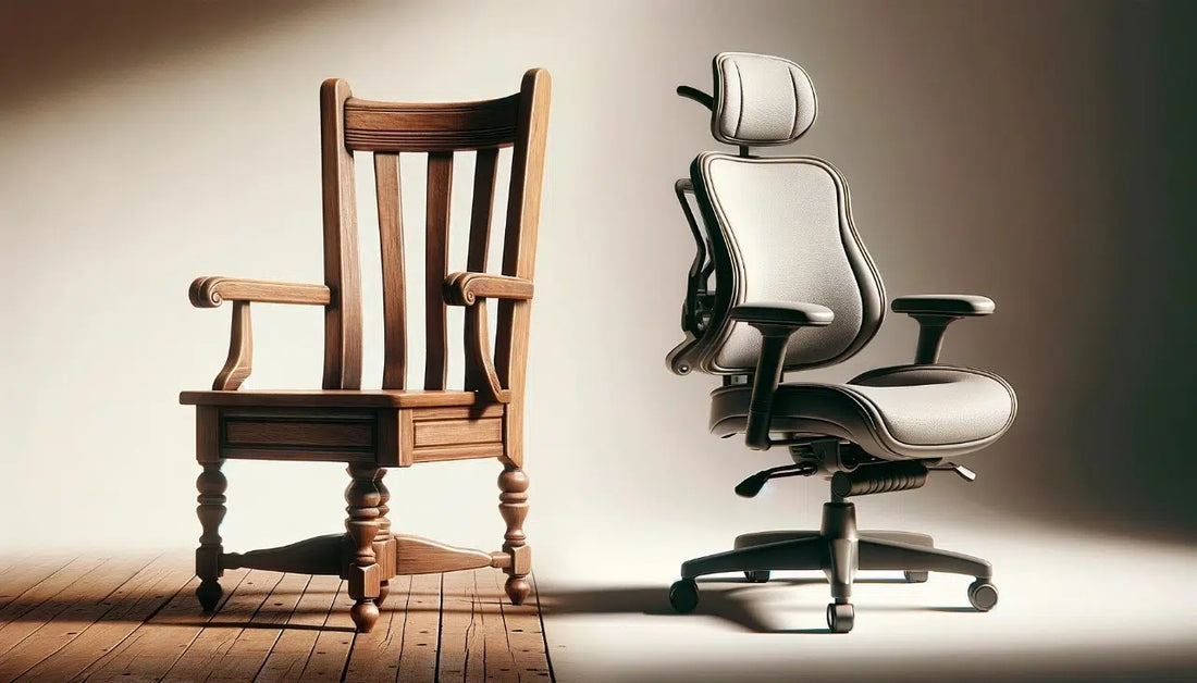 Key Differences Between Traditional and  Ergonomic  Office Chairs