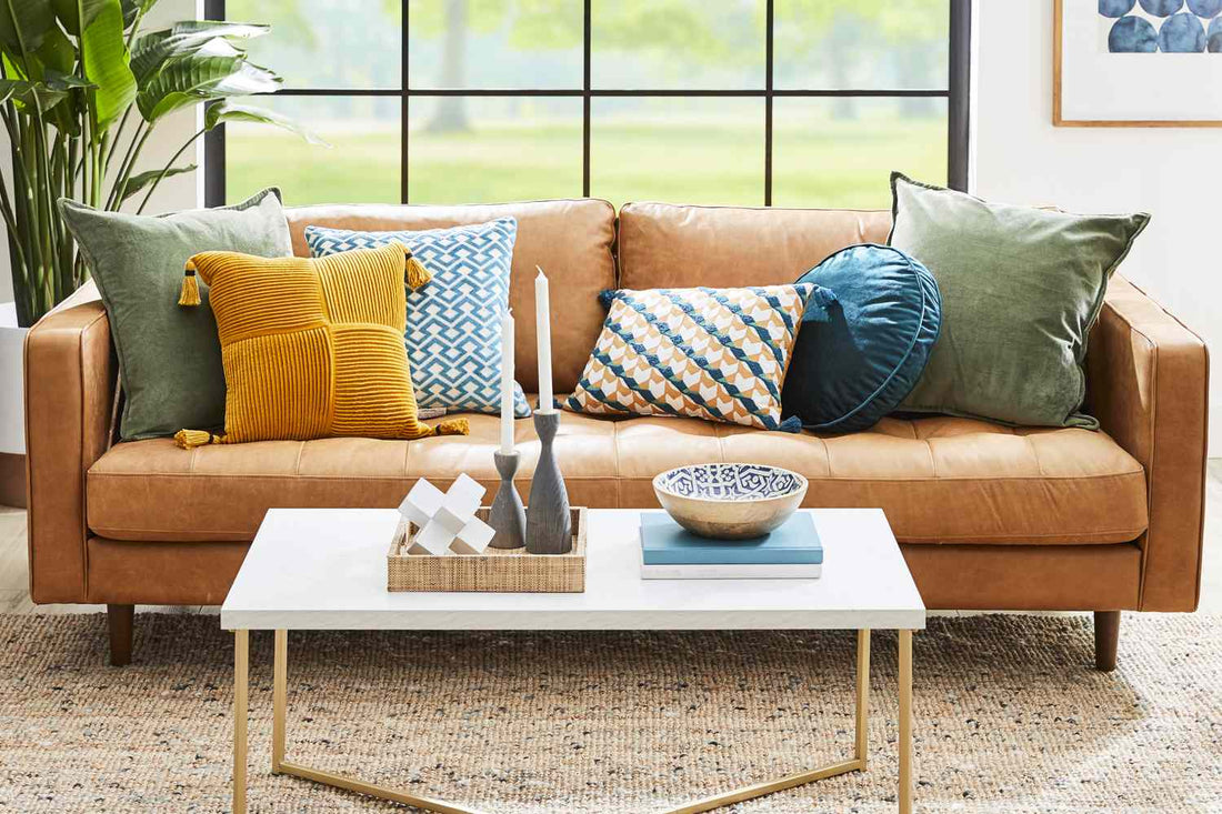 How to Style Your Sofa Set: Decorative Pillows, Throws, and More