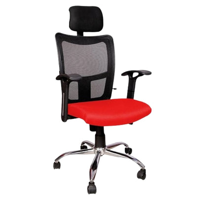 Hunky High Back Mesh Office Employee Chair with Adjustable headrest and Armrest