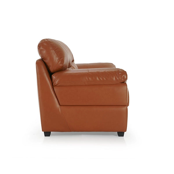 Hunky Modern Leatherette 3 Seater Sofa Set with Cushioned Arms
