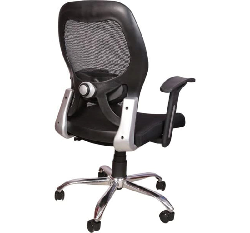 Hunky Matrix Medium Back Revolving Employee Chair With Centre Tilt Mechanism  ( DIY ) | 3 Years Warranty