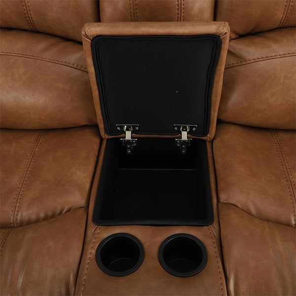 Hunky Premium Nappa Aire leather Manual Recliner Sofa Set