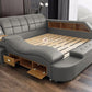 Hunky Futuristic Multifunctional Smart Bed With Massage Chair and Speakers
