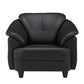 Hunky Modern Premium Fabric 3 Seater Sofa With Wooden Frame and PVC Legs