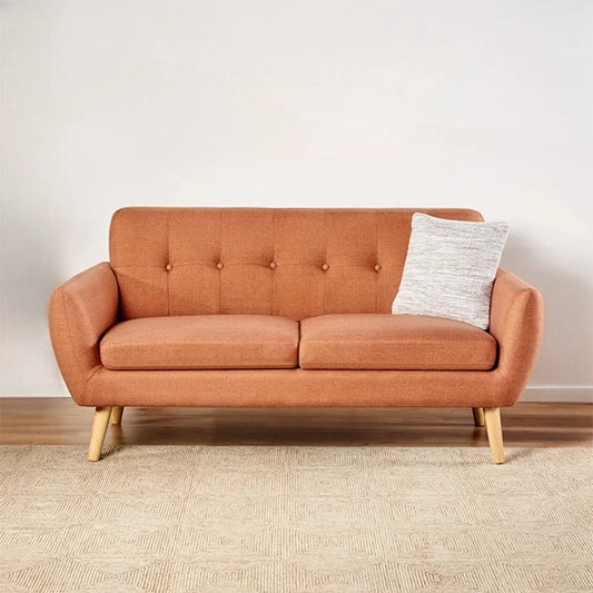 Hunky Modern stylish Velvet Sofa Set With Pine Wood Legs