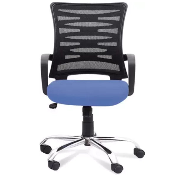 Hunky Medium Back Mesh Office Employee Chair With  Adjustable Height