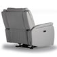 Hunky Premium Leatherette 3 Seater Reclining Sofa Set with infinite Locking Position and USB Port