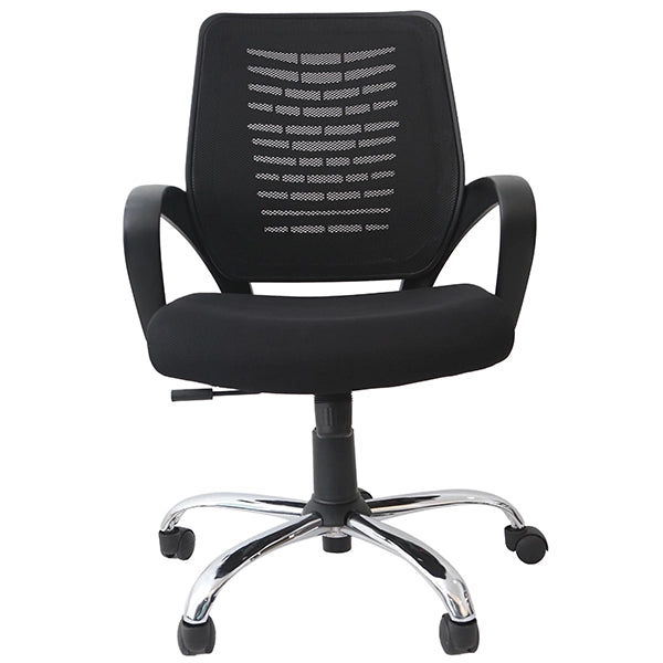 Hunky Ergonomic Low Back Mesh Office Executive Chair with Chrome Base