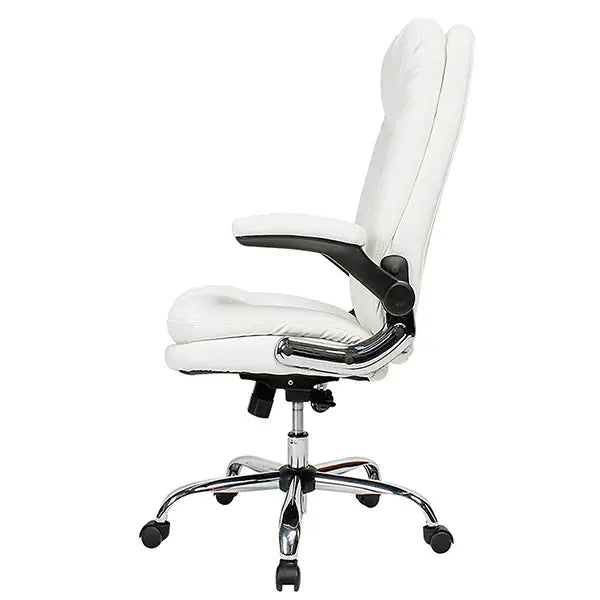 Hunky Ergonomic Premium Leatherette High Back Office Chair with Heavy Metal Base