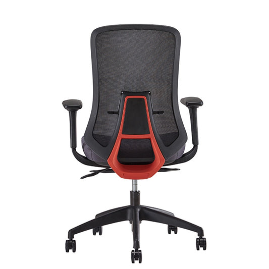 Hunky Fedo Medium Back Chair With Adjustable Armrest , Mesh Office Executive Chair