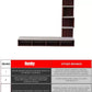 Hunky Peer Wall-Mounted Engineered Media Wooden TV Entertainment Console ( Finish Colour : Brown , DIY ( Do-It-Yourself )