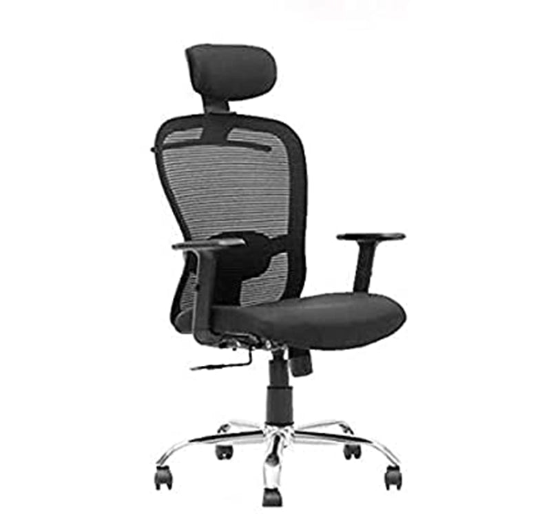 Hunky Butterly High Back Ergonomic Office / Study Chair / Ergonomic Mesh High Back Office Desk Chair | Adjustable Headrest & Adjustable Lumbar Support |5 Year Warranty