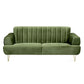 Hunky Modern Chesterfield Style Sofa Set with Stainless Steel legs