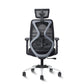 Hunky Spine High Back Ergonomic Desk Chair , Adjustable Armrest , Lumbar Support , Smart Synchro Lock Mechanism & Heavy Duty Nylon Base | 3 Years Warranty