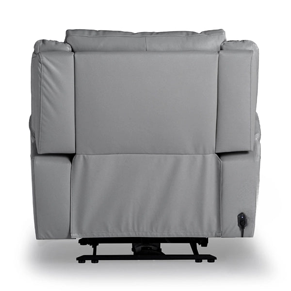 Hunky Premium Leatherette 3 Seater Reclining Sofa Set with infinite Locking Position and USB Port