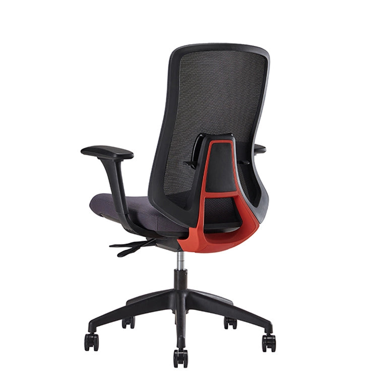 Hunky Fedo Medium Back Chair With Adjustable Armrest , Mesh Office Executive Chair