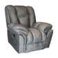 Hunky Fabric Manual Recliner ( Finish Colour - Grey , DIY( Do-It-Yourself) )