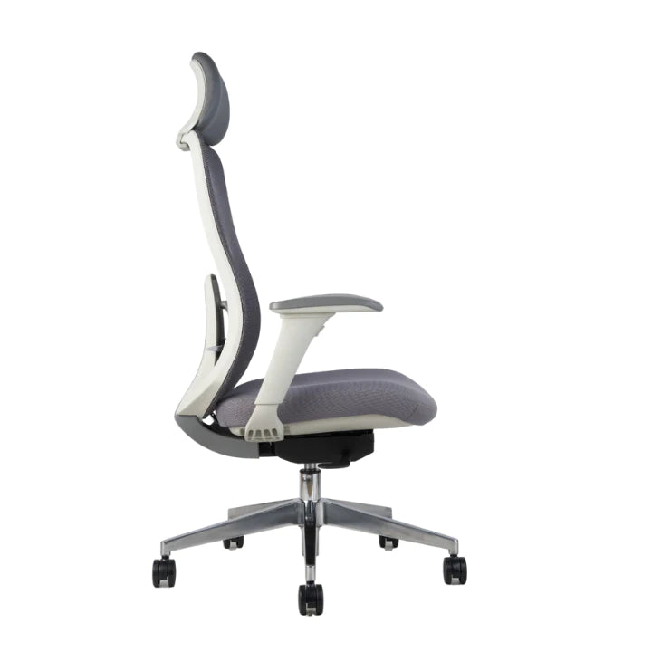 Hunky Fedo High Back Chair With Adjustable Armrest , Mesh Office Executive Chair