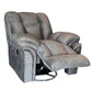 Hunky Ultra Soft Cushioned Velvet Manual Recliner Sofa