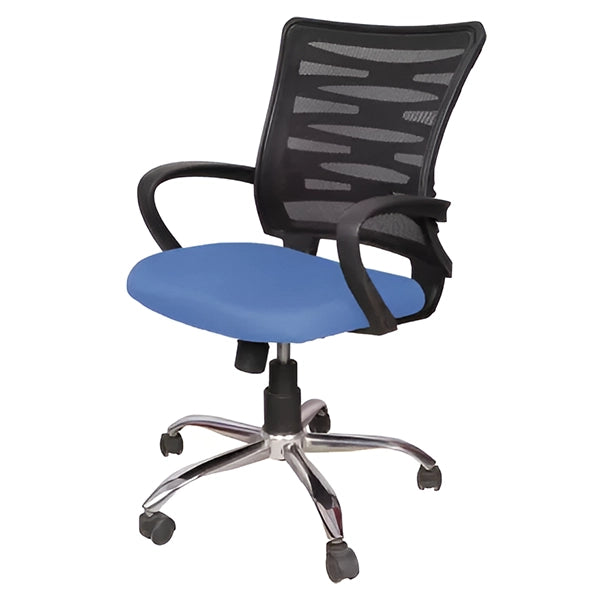 Hunky Medium Back Mesh Office Employee Chair With  Adjustable Height