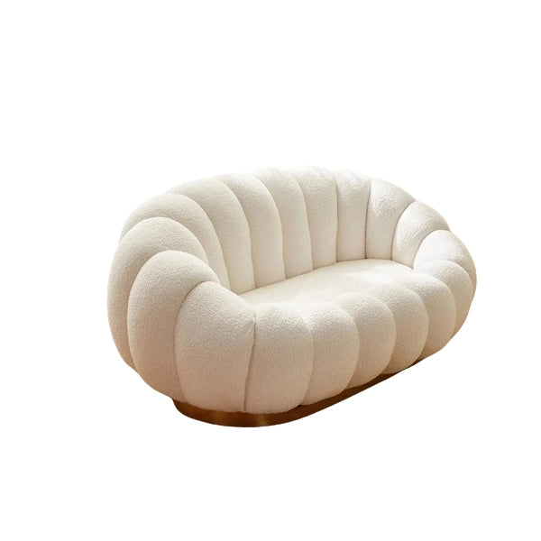 Hunky Stylish Modern sofa Set with Towel Suede Fabric