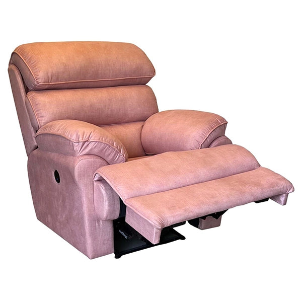 Hunky Soft Cushion Motorized Recliner Sofa with Cushioned Back