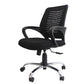 Hunky Ergonomic Low Back Mesh Office Executive Chair with Chrome Base