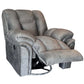 Hunky Fabric Manual Recliner ( Finish Colour - Grey , DIY( Do-It-Yourself) )