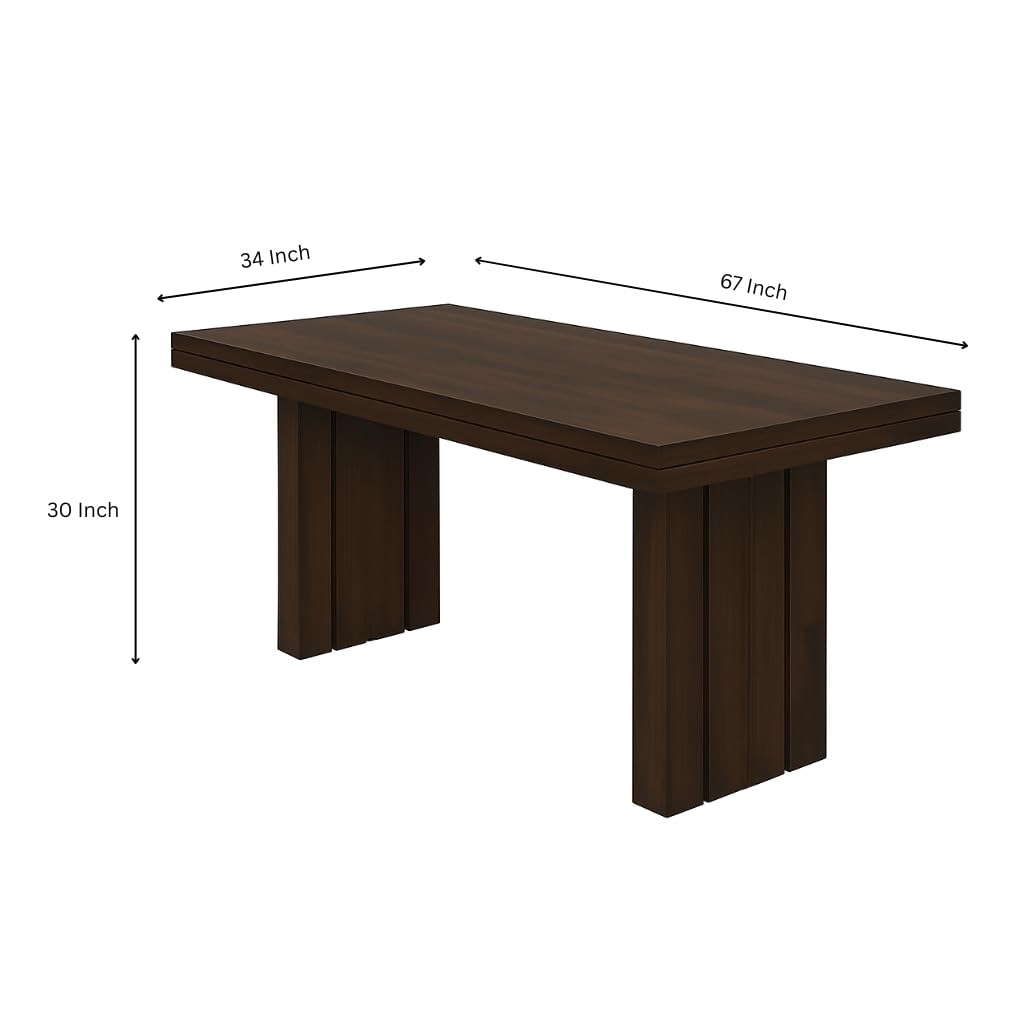 Hunky Horizon Dine 6 - Seater Dining Table Set