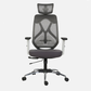 Hunky Spine High Back Ergonomic Desk Chair , Adjustable Armrest , Lumbar Support , Smart Synchro Lock Mechanism & Heavy Duty Nylon Base | 3 Years Warranty