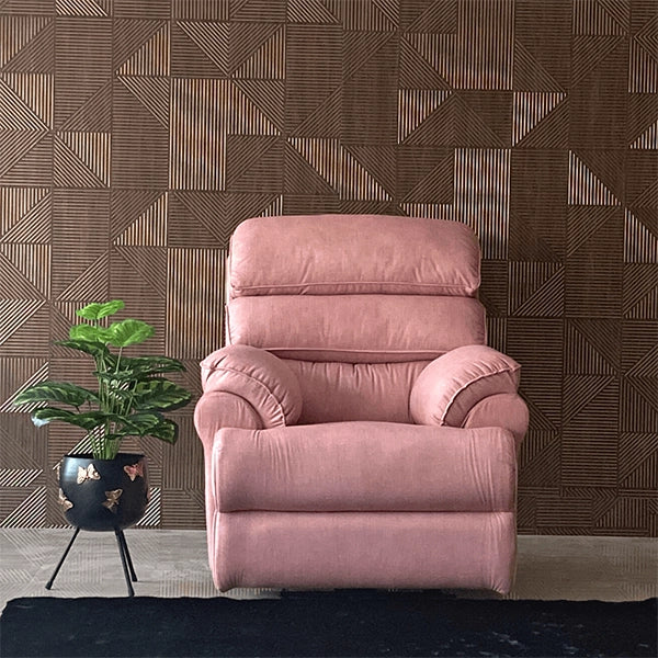 Hunky Soft Cushion Motorized Recliner Sofa with Cushioned Back