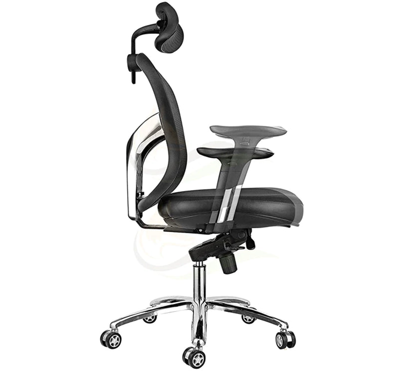 Hunky Panasha High Back Office Ergonomic Chair With Adjustable Height & Adjustable ArmRest | 3 Years Warranty