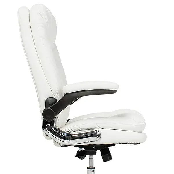 Hunky Ergonomic Premium Leatherette High Back Office Chair with Heavy Metal Base