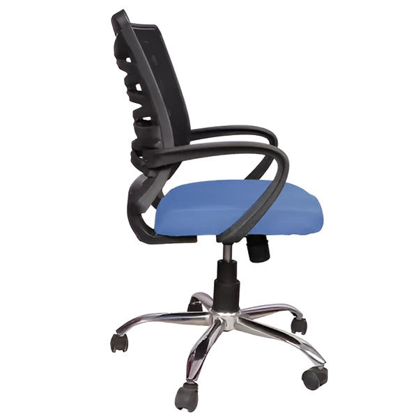 Hunky Medium Back Mesh Office Employee Chair With  Adjustable Height