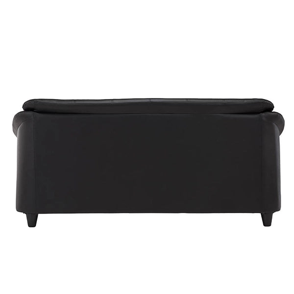 Hunky Modern Premium Fabric 3 Seater Sofa With Wooden Frame and PVC Legs