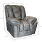Hunky Fabric Manual Recliner ( Finish Colour - Grey , DIY( Do-It-Yourself) )