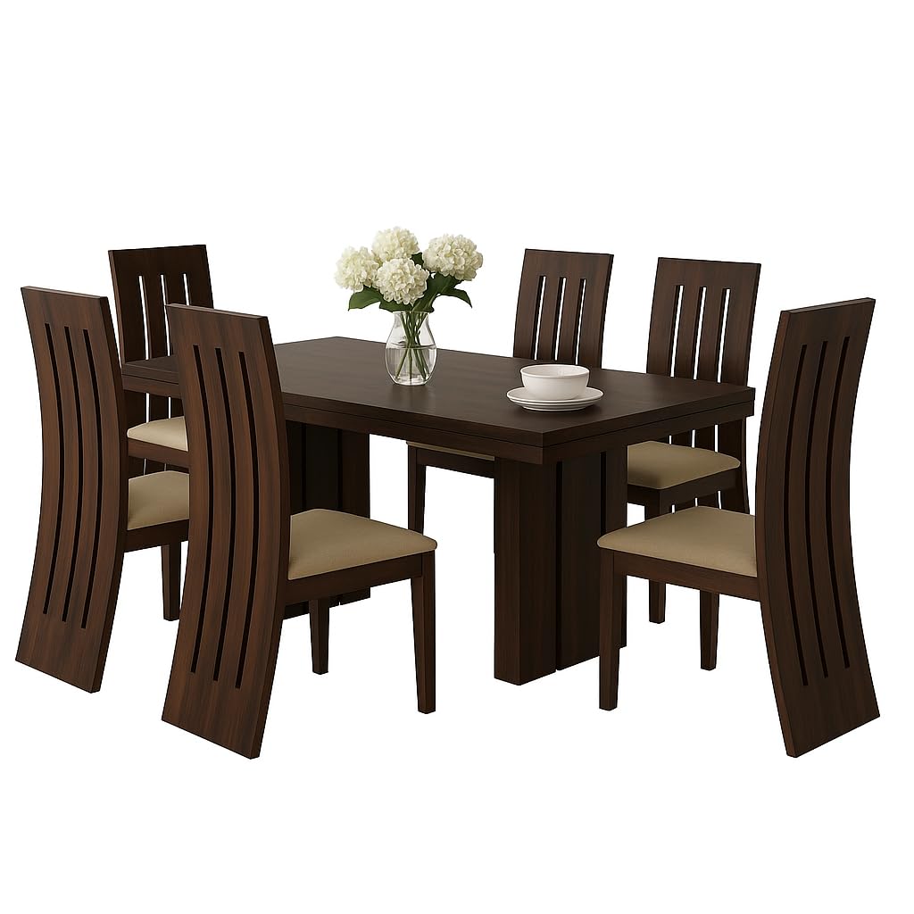 Hunky Horizon Dine 6 - Seater Dining Table Set