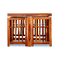 Hunky Noble grain 4 - Seater Dining Table Set