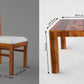 Hunky Elanwood 6 - Seater Sheesham Wood Dining Table Set
