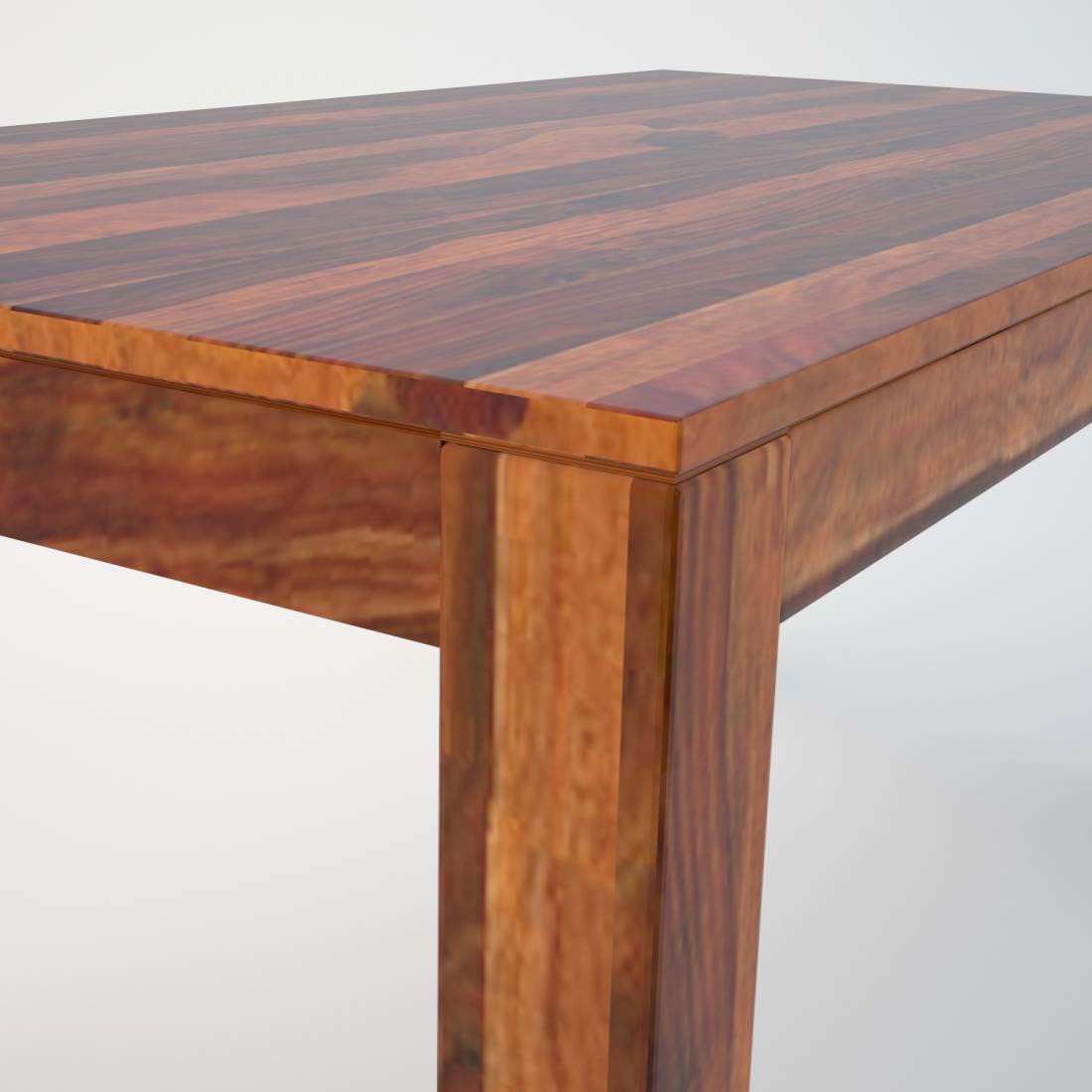 Hunky Elanwood 6 - Seater Sheesham Wood Dining Table Set