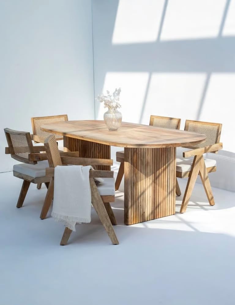 Hunky Milano 6 - Seater Dining Table Set