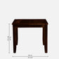 Hunky Haven Wood 4 - Seater Solid Wood Dining Table Set